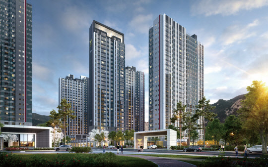 노원 롯데캐슬 시그니처 투시도. <롯데건설 제공>